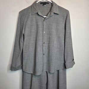 Ralph Lauren Black Label Gray Pantsuit